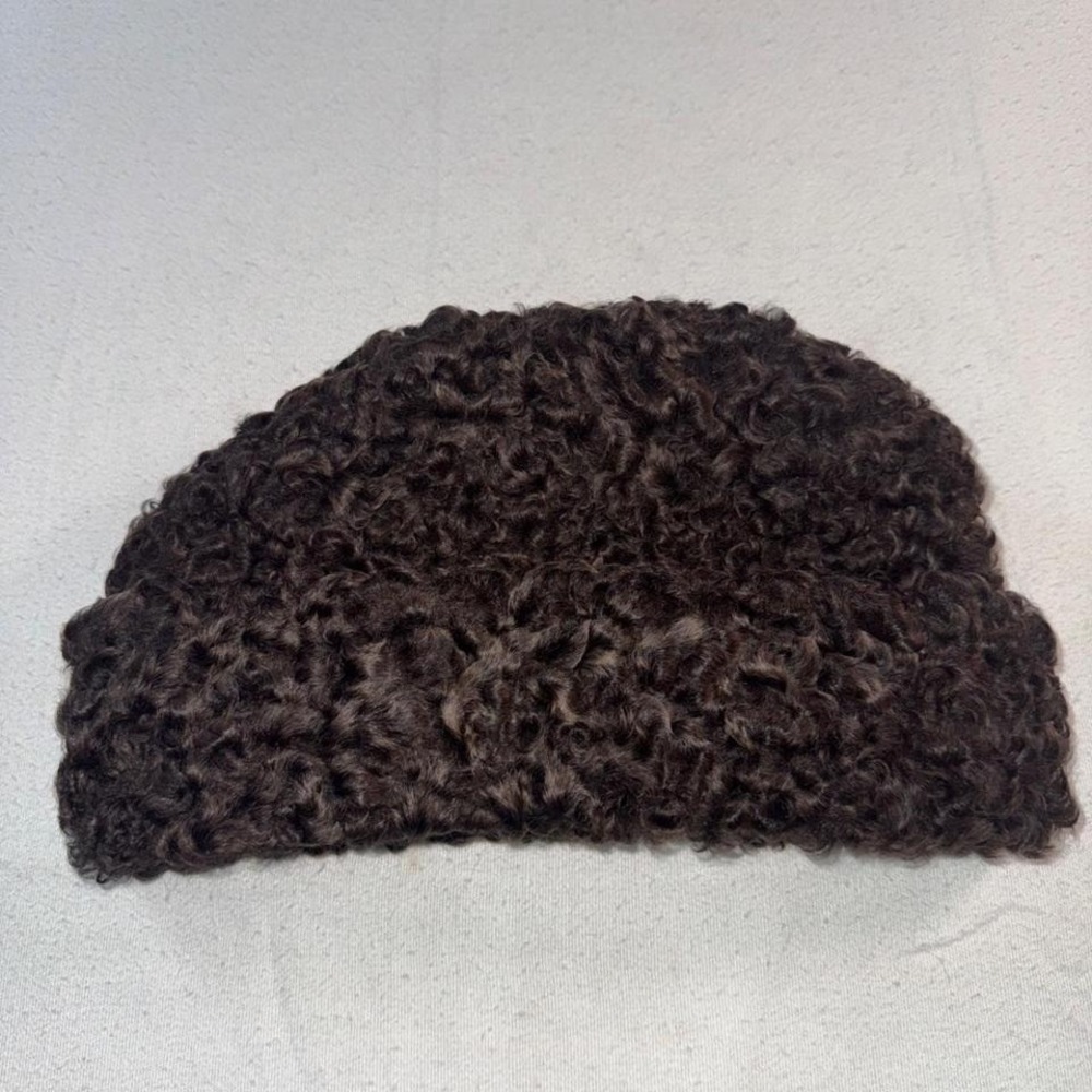 Vintage rams wool hat from Russia 7 1/4-7‎ 1/2